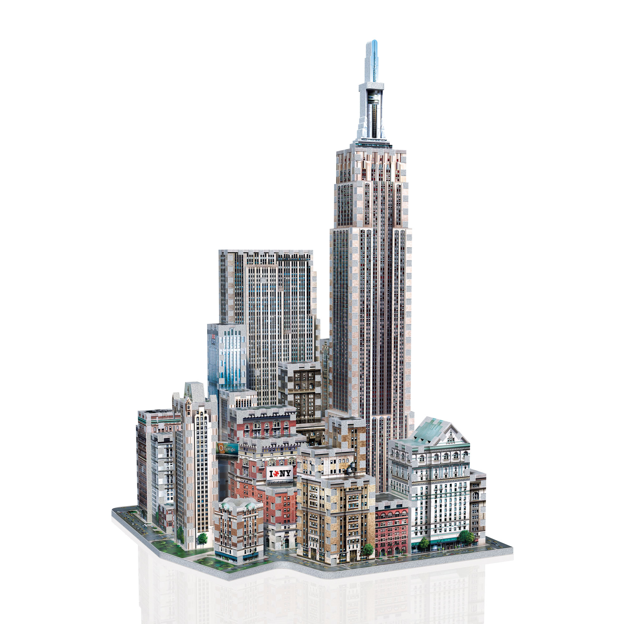 Midtown West Wrebbit 3D Jigsaw Puzzle New York Collection