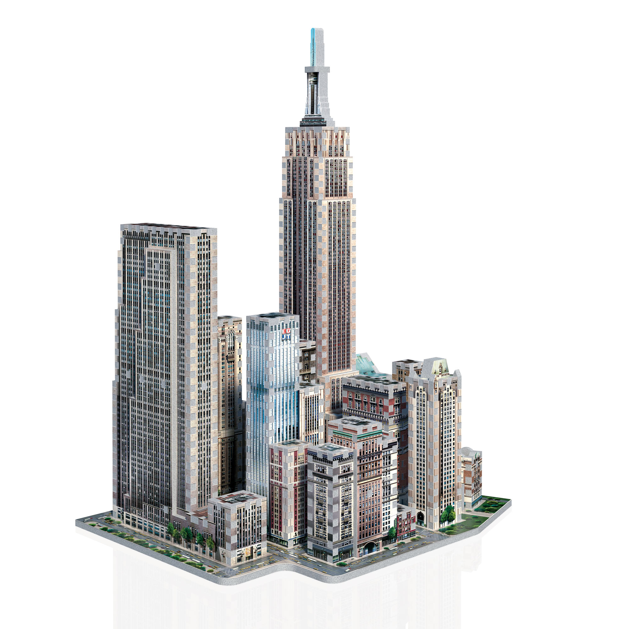 Wrebbit Manhattan 3D Puzzle New York Midtown East Amerika 875 Teile 