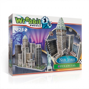 Financial | New York Collection | Wrebbit 3D Puzzle | Box