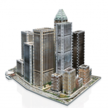 Financial | New York Collection | Wrebbit 3D Puzzle | View 03