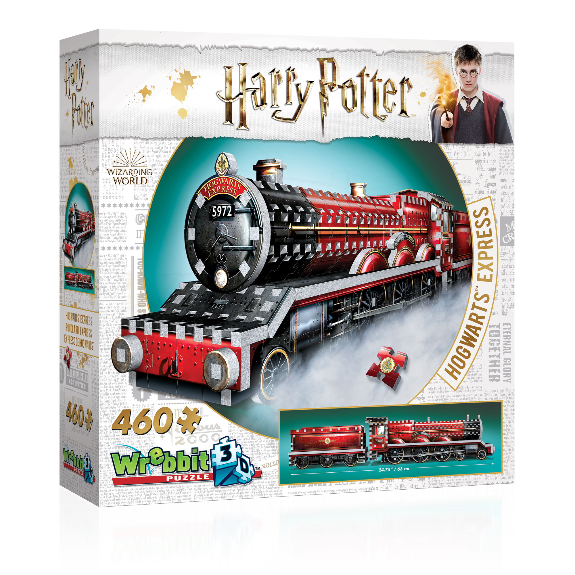 4d Cityscape Presents Harry Potter Hogwarts Express & Diagon Alley 3d Puzzle 453 for sale online