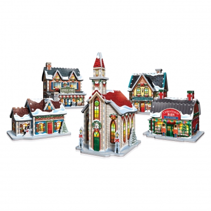 Le village de Noël | Wrebbit 3D Puzzle