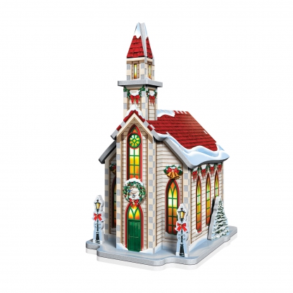 La chapelle | Le village de Noël | Wrebbit 3D Puzzle