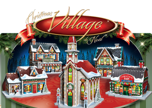 Christmas Village 3D puzzle