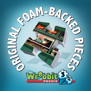 Central Perk | Friends | Wrebbit 3D Puzzle | Foam-Backed Pieces
