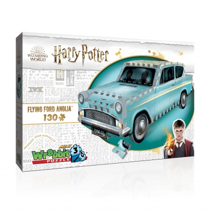 Flying Ford Anglia Mini | Harry Potter | Wrebbit 3D Puzzle | Box