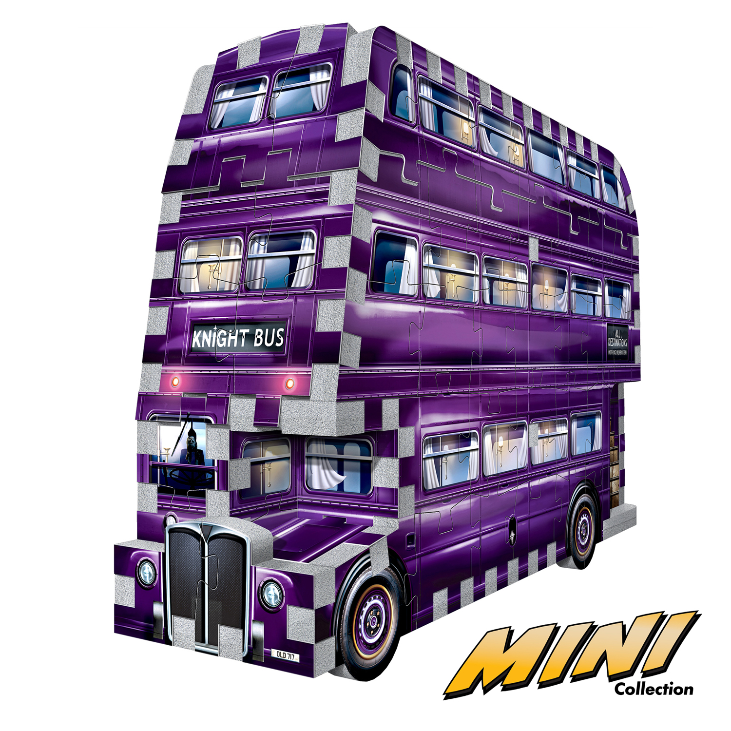 THE KNIGHT BUS playing 3D Puzzle 