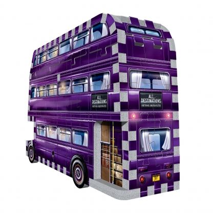 Knight Bus Mini | Harry Potter | Wrebbit 3D Puzzle | View 02