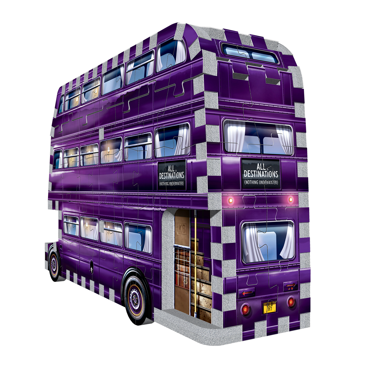 The Knight Bus 3D Puzzle Harry Potter 08432 