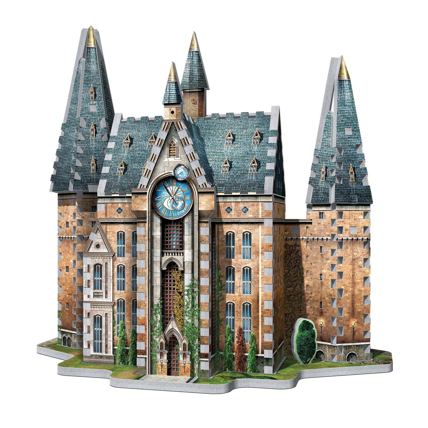 420 Pieces Wrebbit 3D Harry Potter Hogwarts Clock Tower Jigsaw Puzzle 