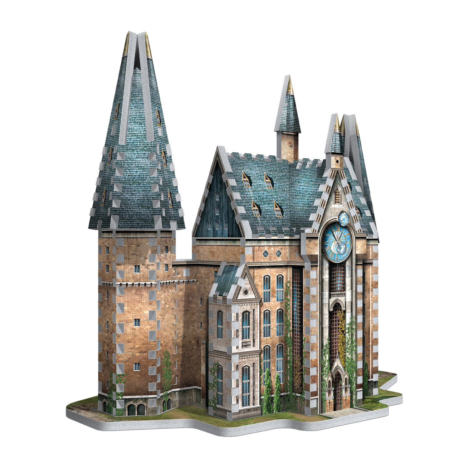 420pc Hogwarts Clock Tower 3D Puzzle Wrebbit 3D Harry Potter 