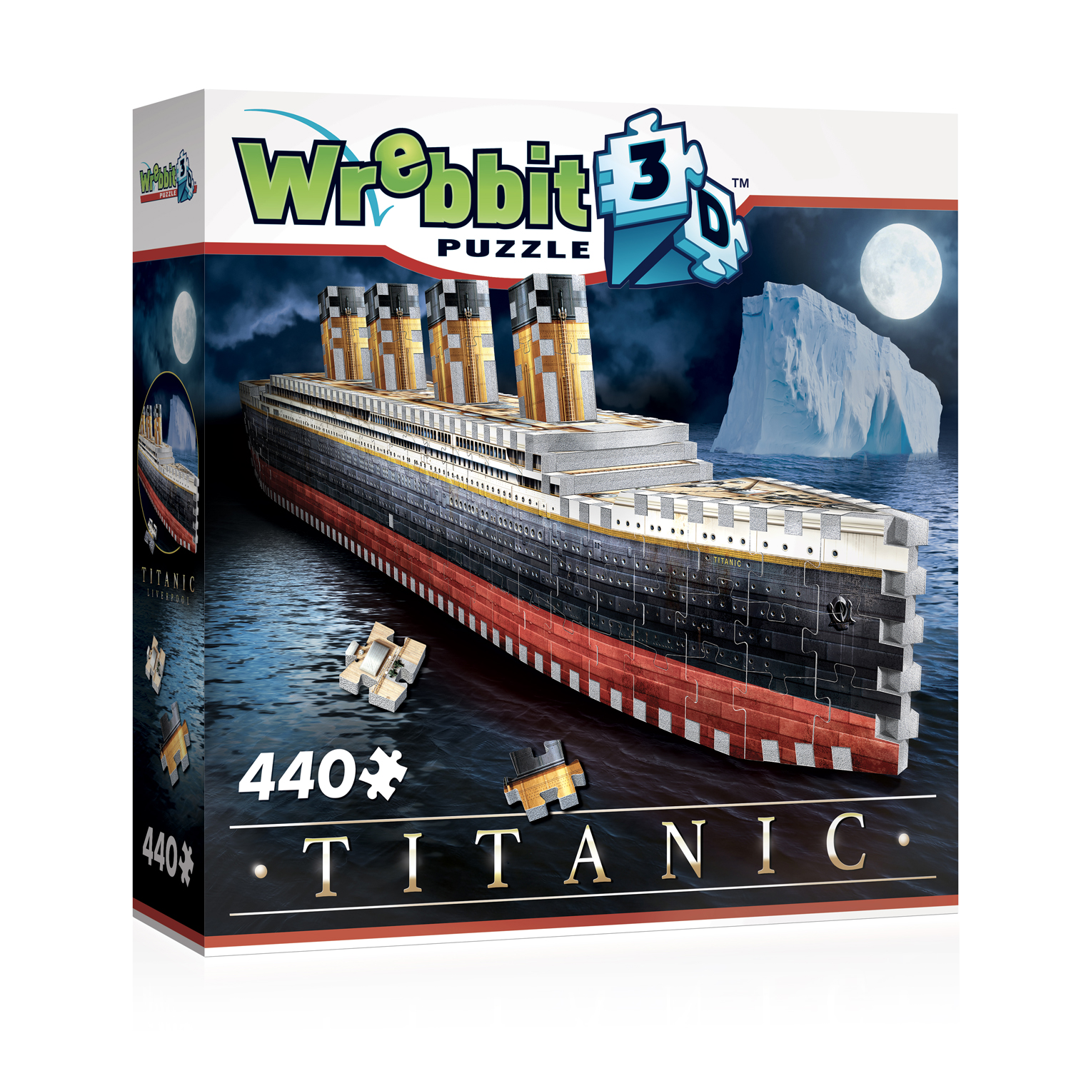 Blanc Étoile Ligne Titanic EG60001333 eurographics Puzzle 1000 Pièce Jigsaw 