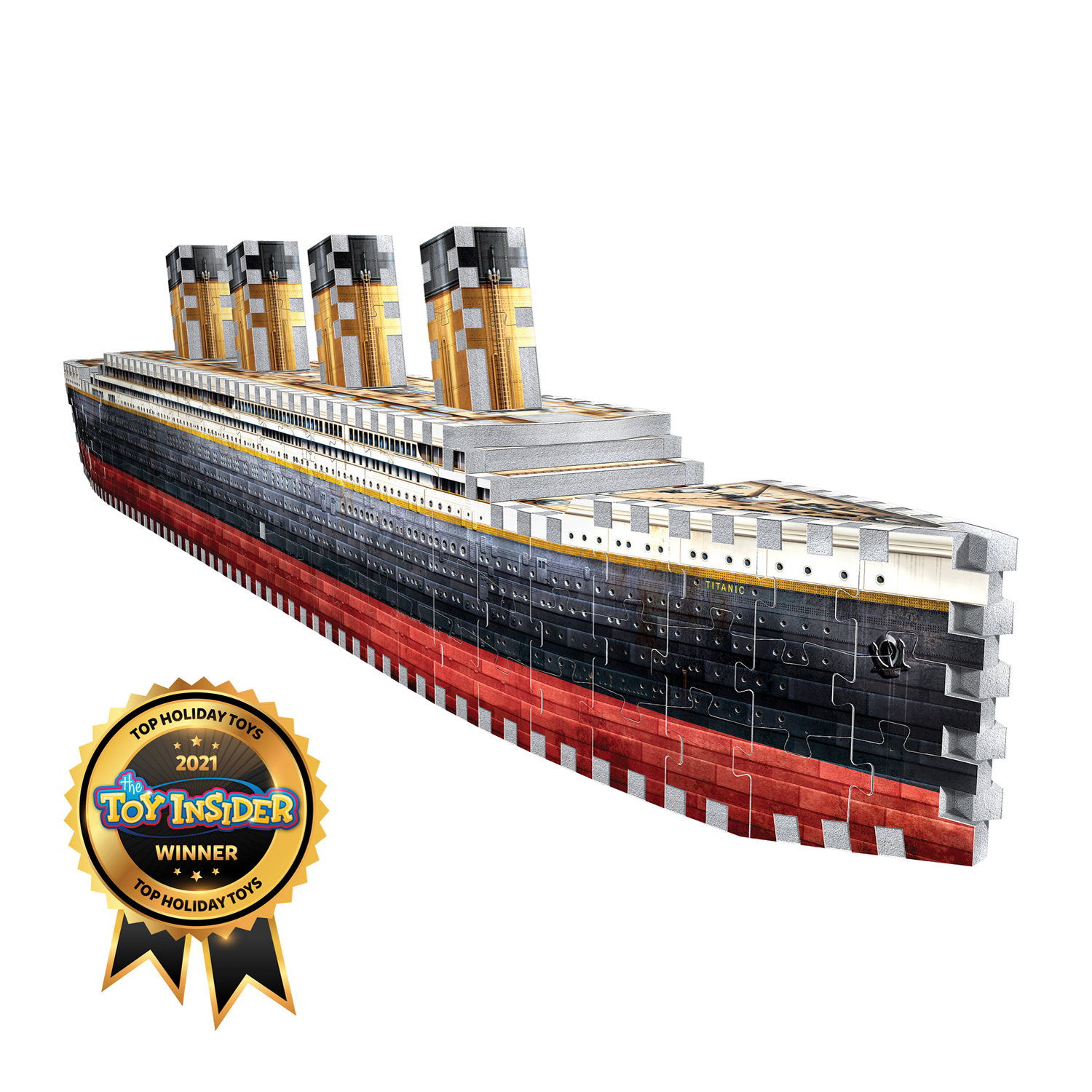 Atlantik 3D Puzzle Wrebbit Eisberg 420 Teile Ozeanriese Titanic Schiff 