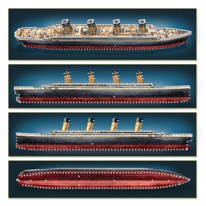 Titanic | Classiques | Wrebbit 3D Puzzle | Tous les angles