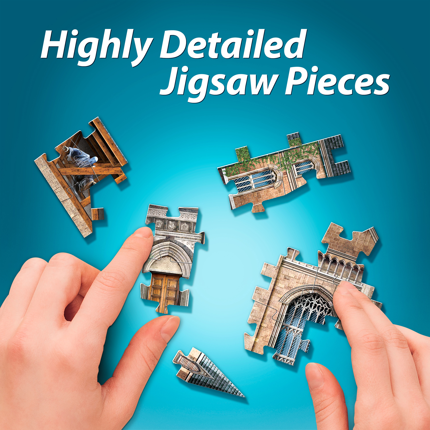 Wrebbit3d Hogwarts Castle 3D Puzzle for Teens and Adults | Great Hall  Astronomy Tower Bundle | 1725 Jigsaw Puzzle Pieces | Not Just an Ordinary  Model