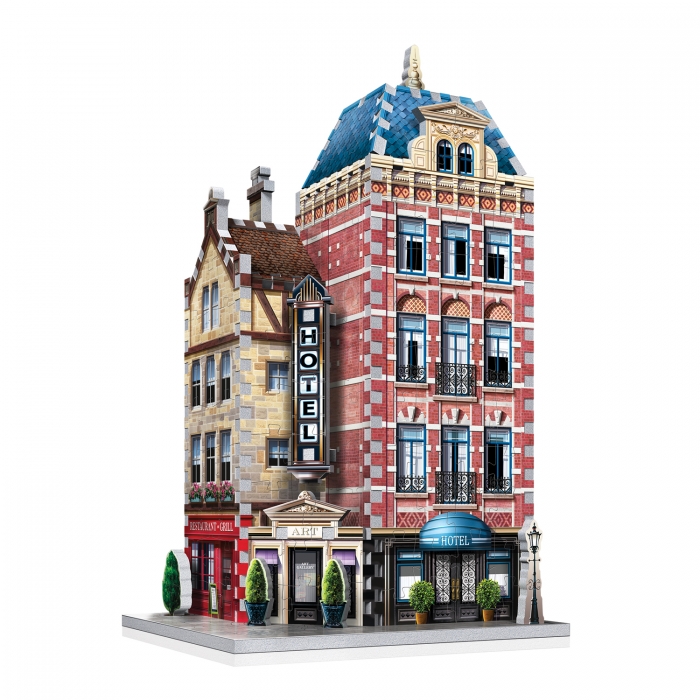 Hotel | Urbania | Wrebbit 3D Puzzle | Main View