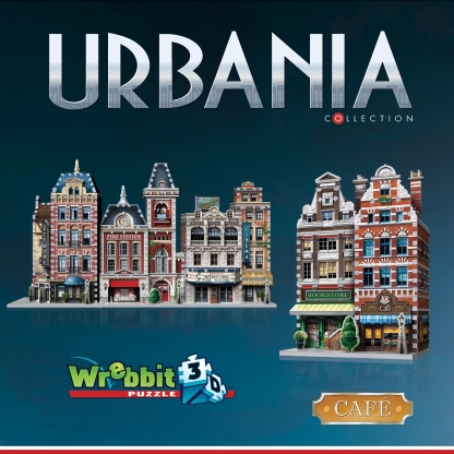 Café | Urbania | Wrebbit 3D Puzzle | Collection
