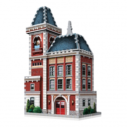 Caserne de pompiers | Urbania | Wrebbit 3D Puzzle | View 01
