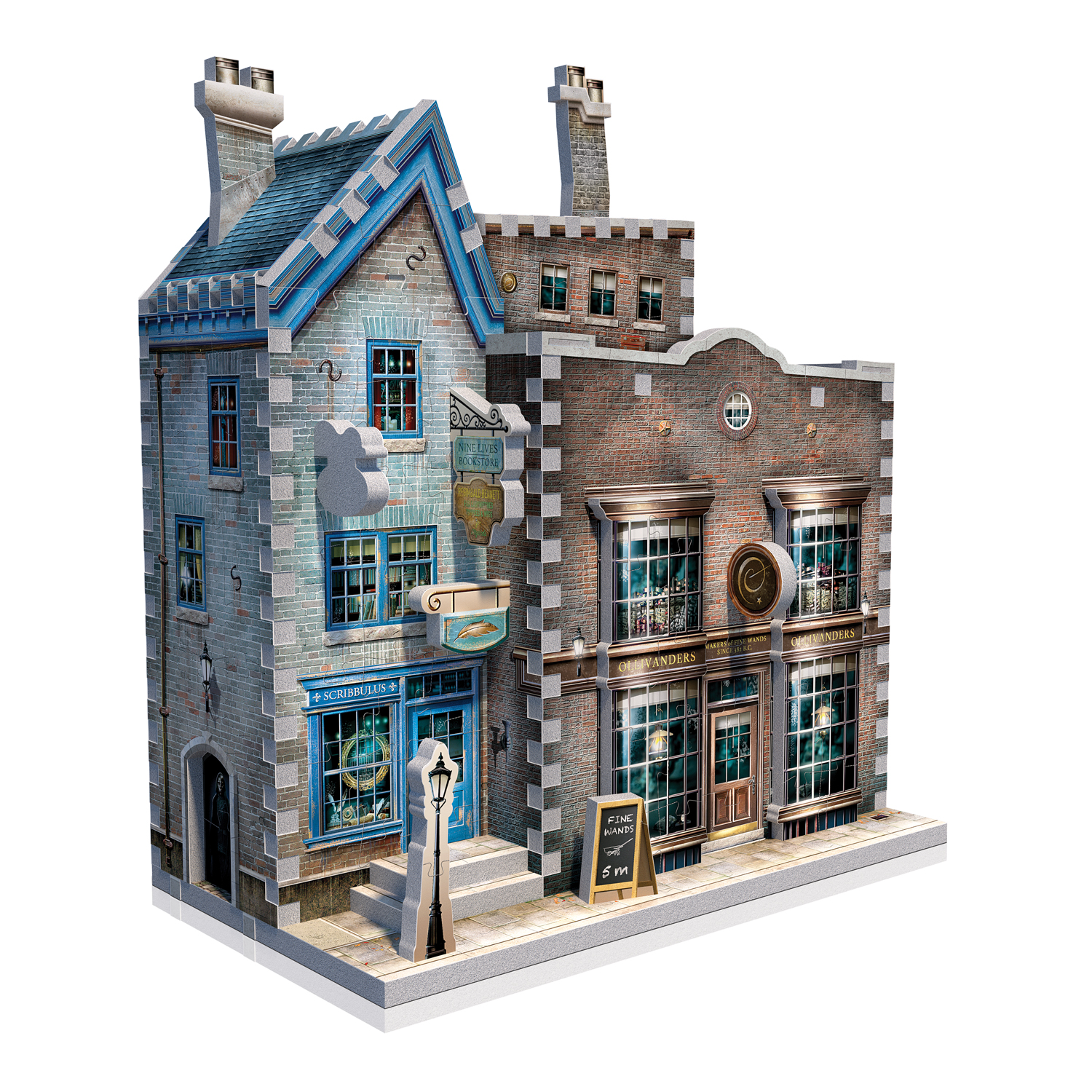 3D Jigsaw Puzzles-Ollivanders Baguette Shop Harry Potter les sorciers 
