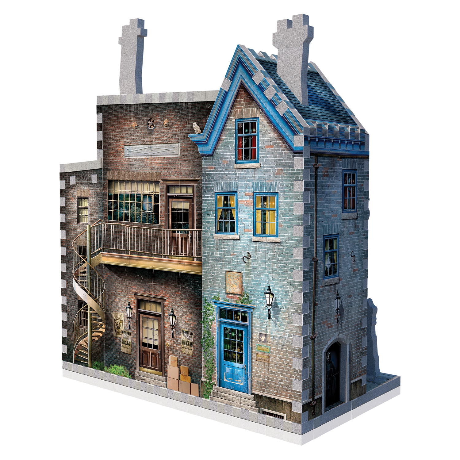 Details about   Harry Potter Collectibles Gift 3D Puzzle Ollivanders Magic Wand Shop 295 Pieces 