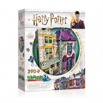 Madam Malkin | Diagon Alley | Harry Potter | Wrebbit 3D Puzzle | Box