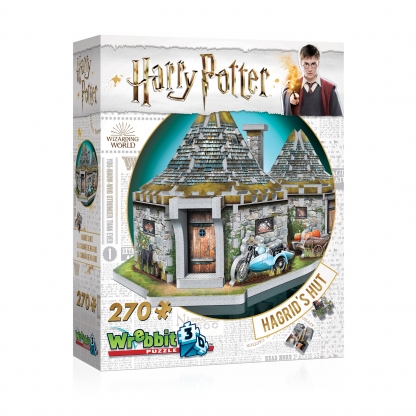 La cabane de Hagrid | Harry Potter | Wrebbit 3D Puzzle | Boîte