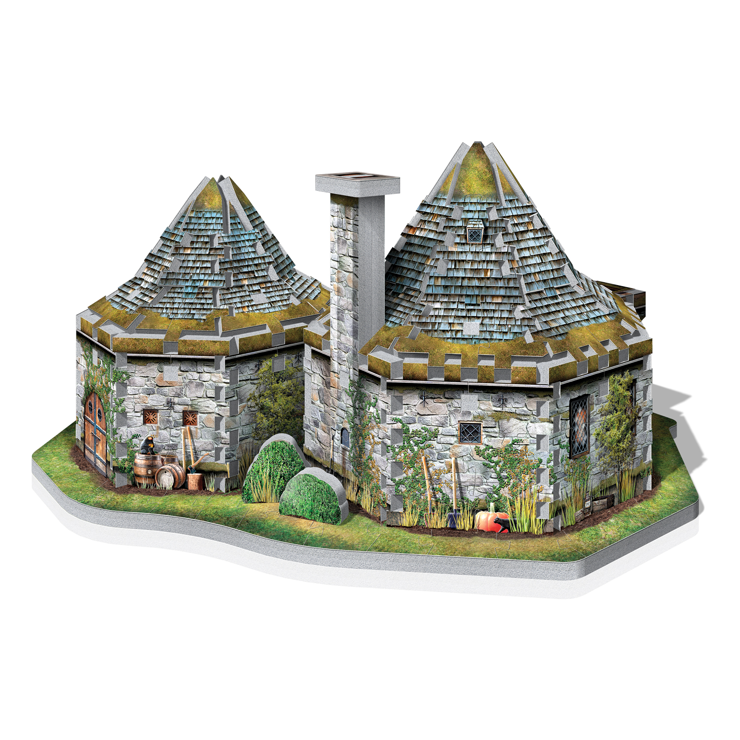 Wrebbit 3D 270-Piece Hagrid’s Hut 3D Jigsaw Puzzle