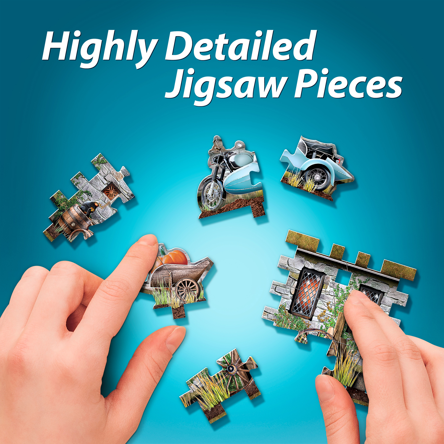 Wrebbit 3D 270-Piece Hagrid’s Hut 3D Jigsaw Puzzle
