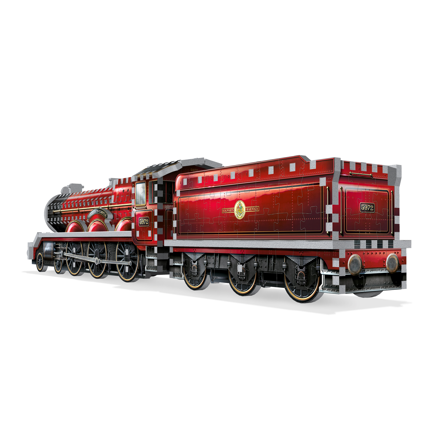 428 Piece Harry Potter Hogwartz Express 3D Puzzle Jigsaw Includes Base Board New 