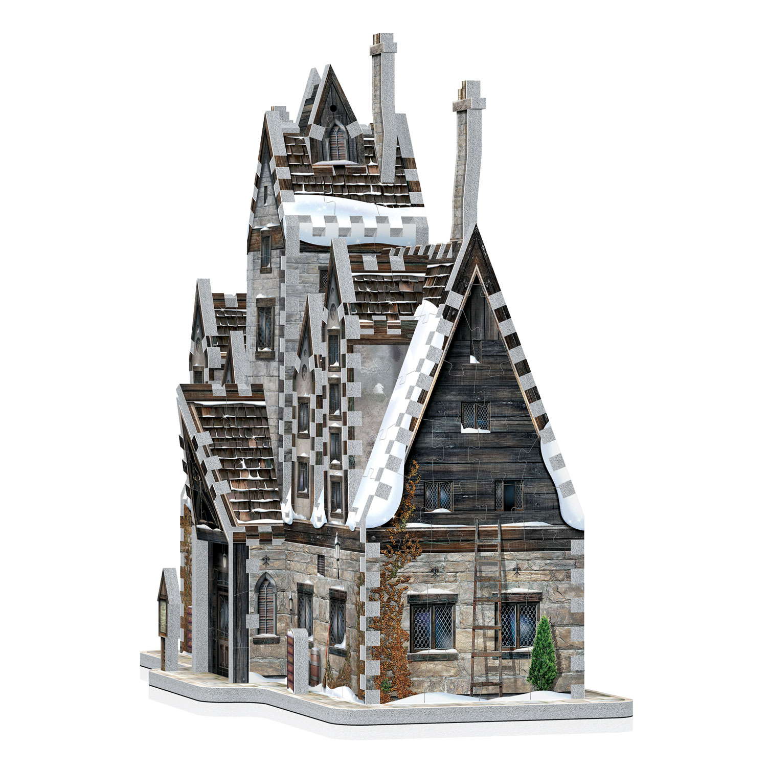 WREBBIT 3D PUZZLE HARRY POTTER HOGSMEADE THE THREE BROOMSTICKS  395 PCS #W3D1012 