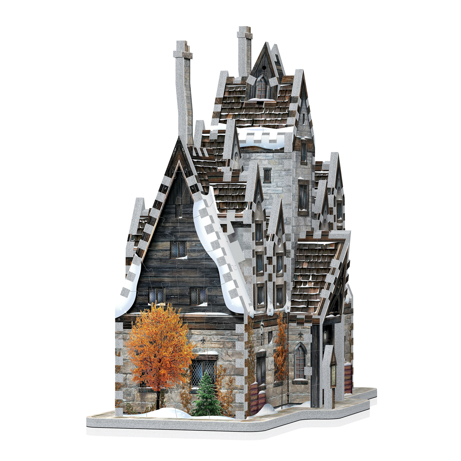 Drei Besen Rowling 3D Puzzle Hogsmeade Wrebbit Harry Potter 395 Teile 
