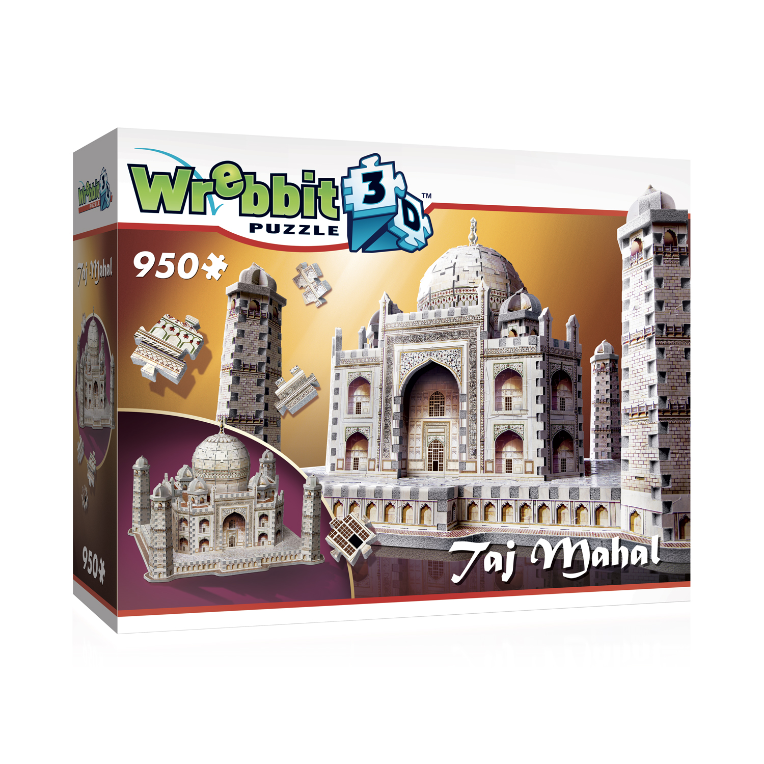 3D Puzzle Welt Berühmte Puzzle Taj Mahal Indien Empire State Building Stonehenge 