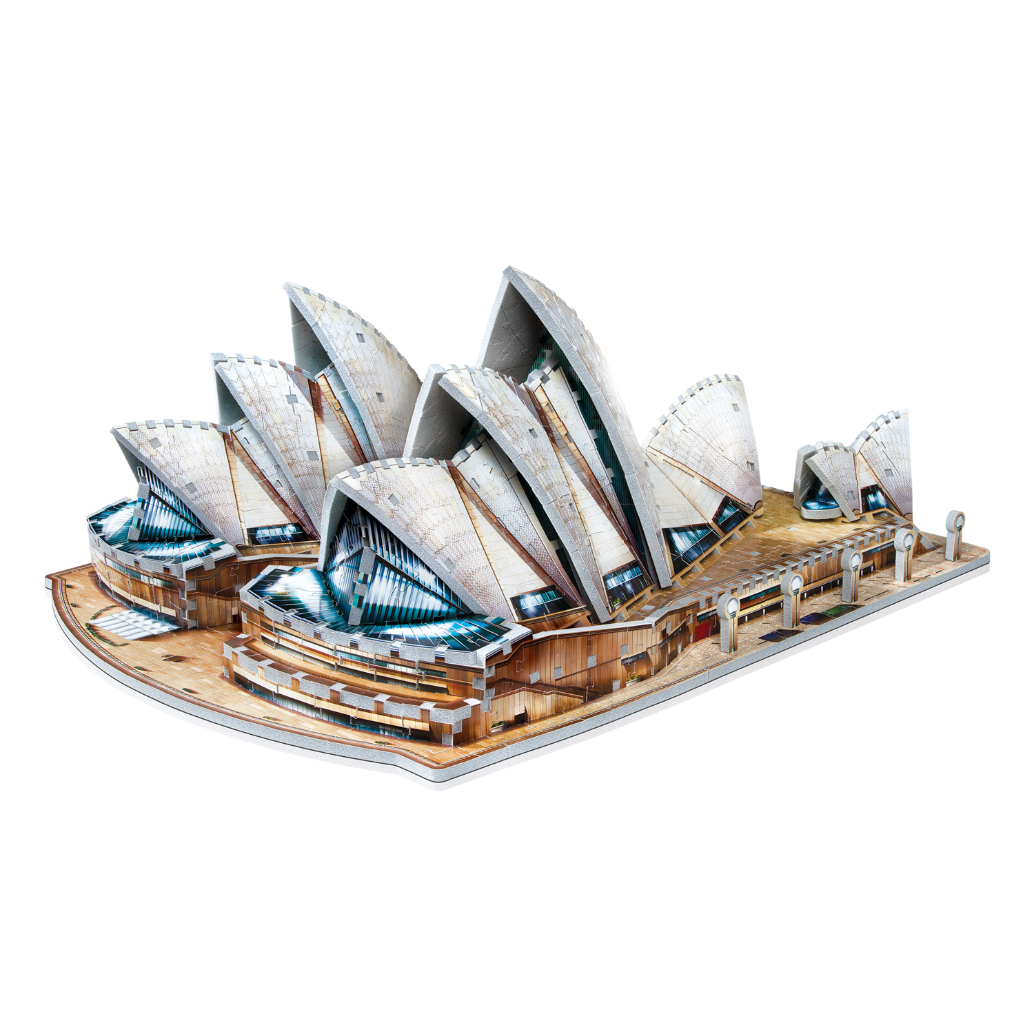 Sydney Oper Sidney Australien Weltall 3D Puzzle Metall Modell Laser Cut Bausatz 