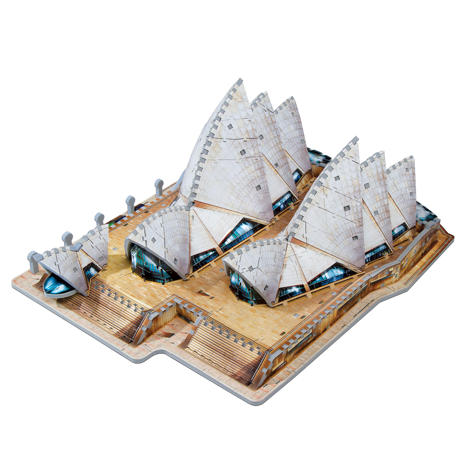 Sydney Oper Sidney Australien Weltall 3D Puzzle Metall Modell Laser Cut Bausatz 