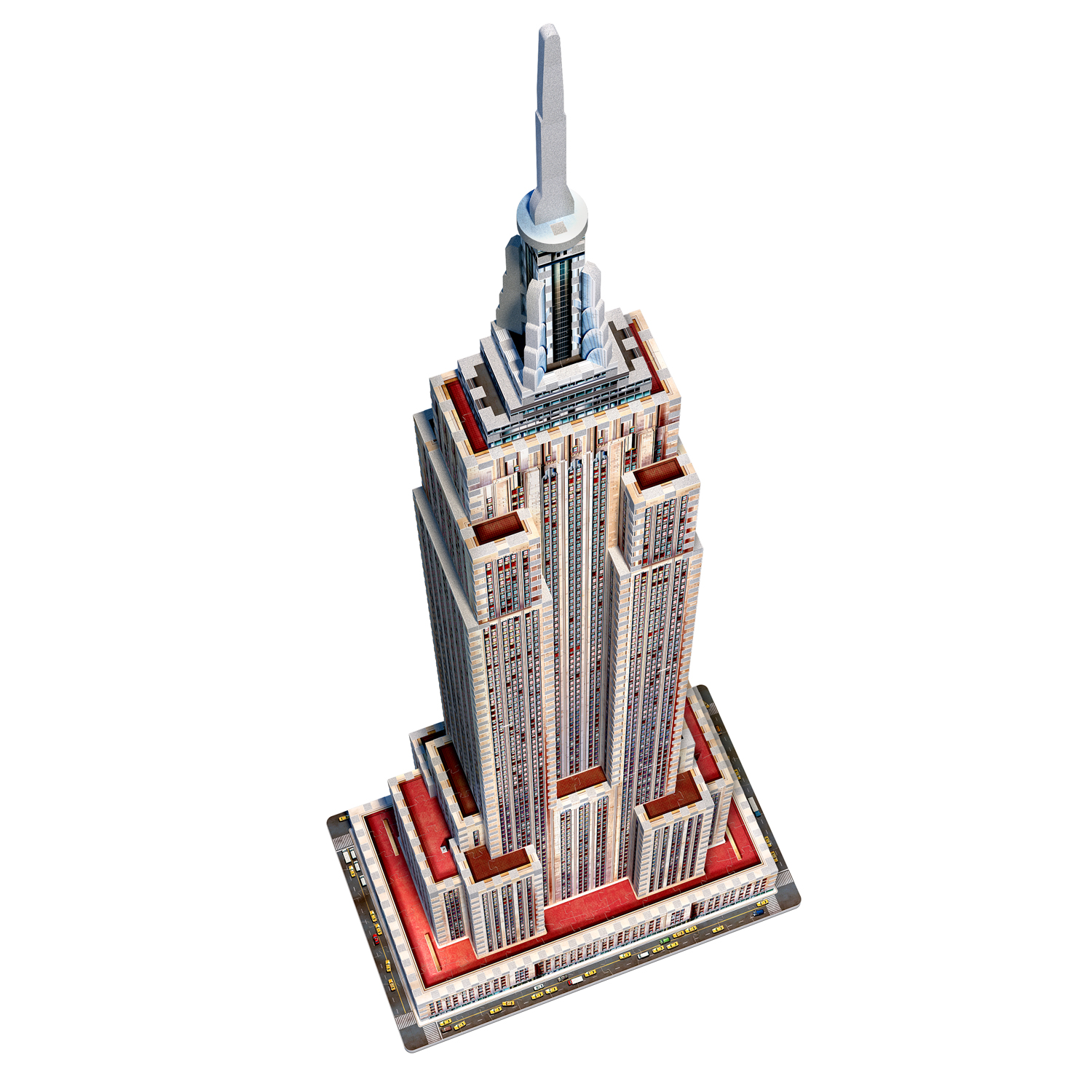 3D Jigsaw Woodcraft Kit Wooden Puzzle Empire State Building NY 