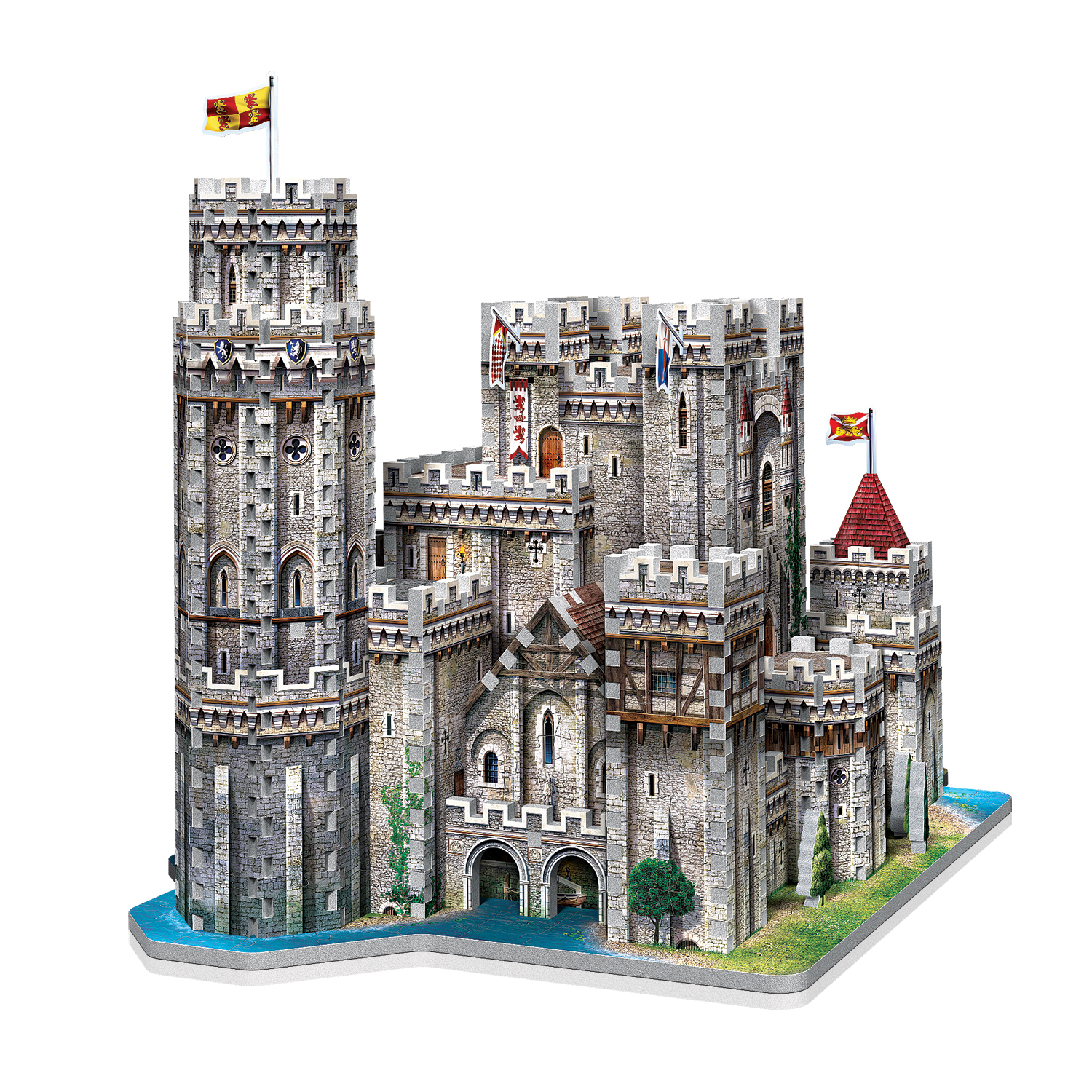 Puzzle New & Sealed 865pc Wrebbit 3D Camelot Castle 