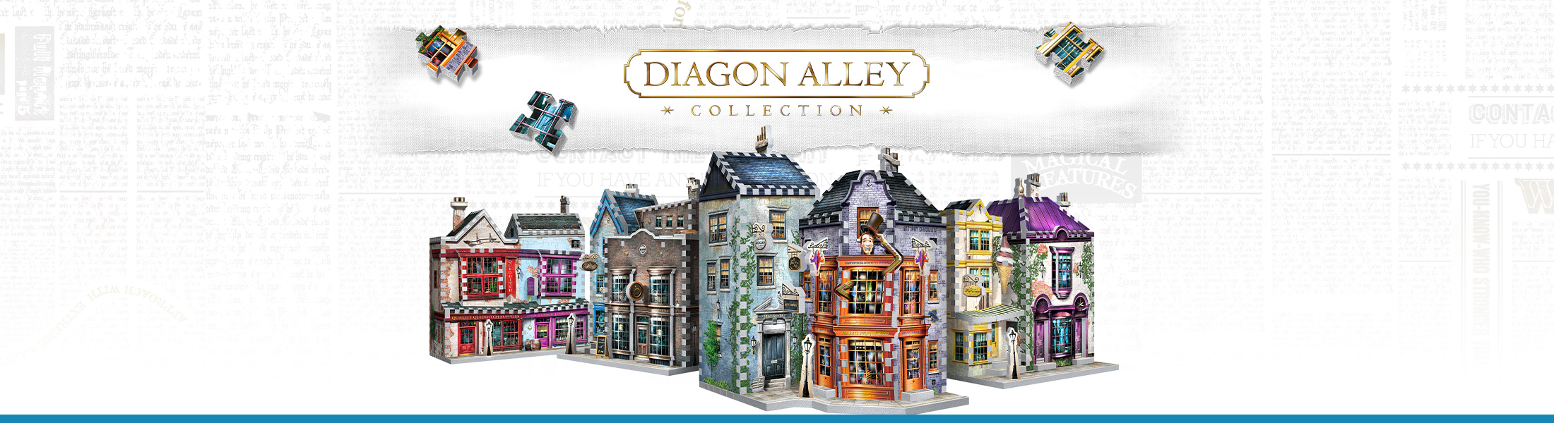  Wrebbit3D Harry Potter Diagon Alley 3D Puzzle for
