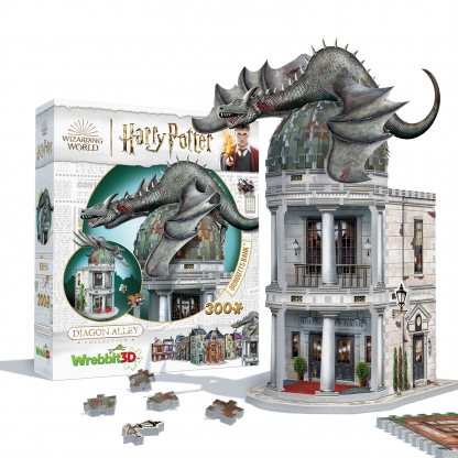 La banque de Gringotts | Harry Potter - Diagon Alley | Wrebbit3D Puzzle