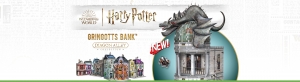 Gringotts Bank | Harry Potter - Diagon Alley Collection | Wrebbit3D Puzzle