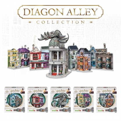 Collection Diagon Alley | Wrebbit3D Puzzle