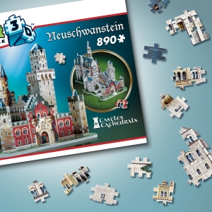 Neuschwanstein | Castles | Wrebbit 3D Puzzle | Article