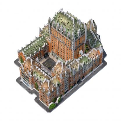 Le Château Frontenac | Castles & Cathedrals | Wrebbit3D Puzzle | View 6