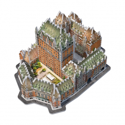 Le Château Frontenac | Castles & Cathedrals | Wrebbit3D Puzzle | View 5