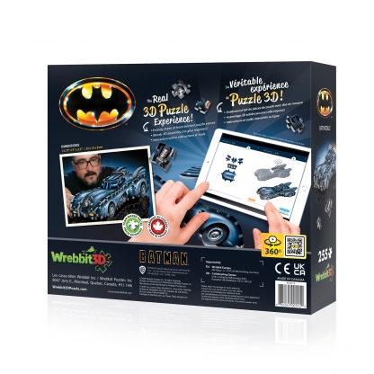 Batmobile | Boîte arrière | Wrebbit3D Puzzle
