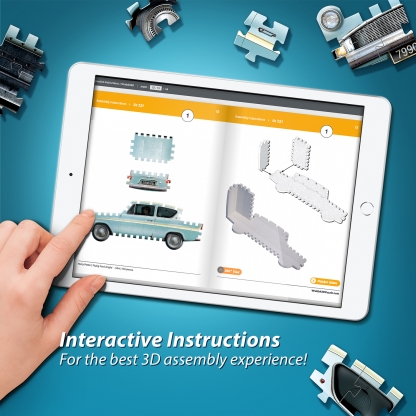 Interactive Instructions Available | Flying Ford Anglia Mini