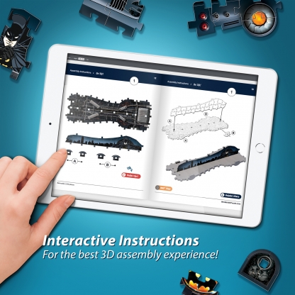 Interactive Instructions available | Batmobile