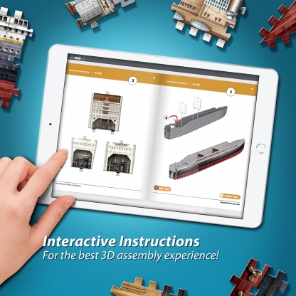 Interactive Instructions available | Titanic