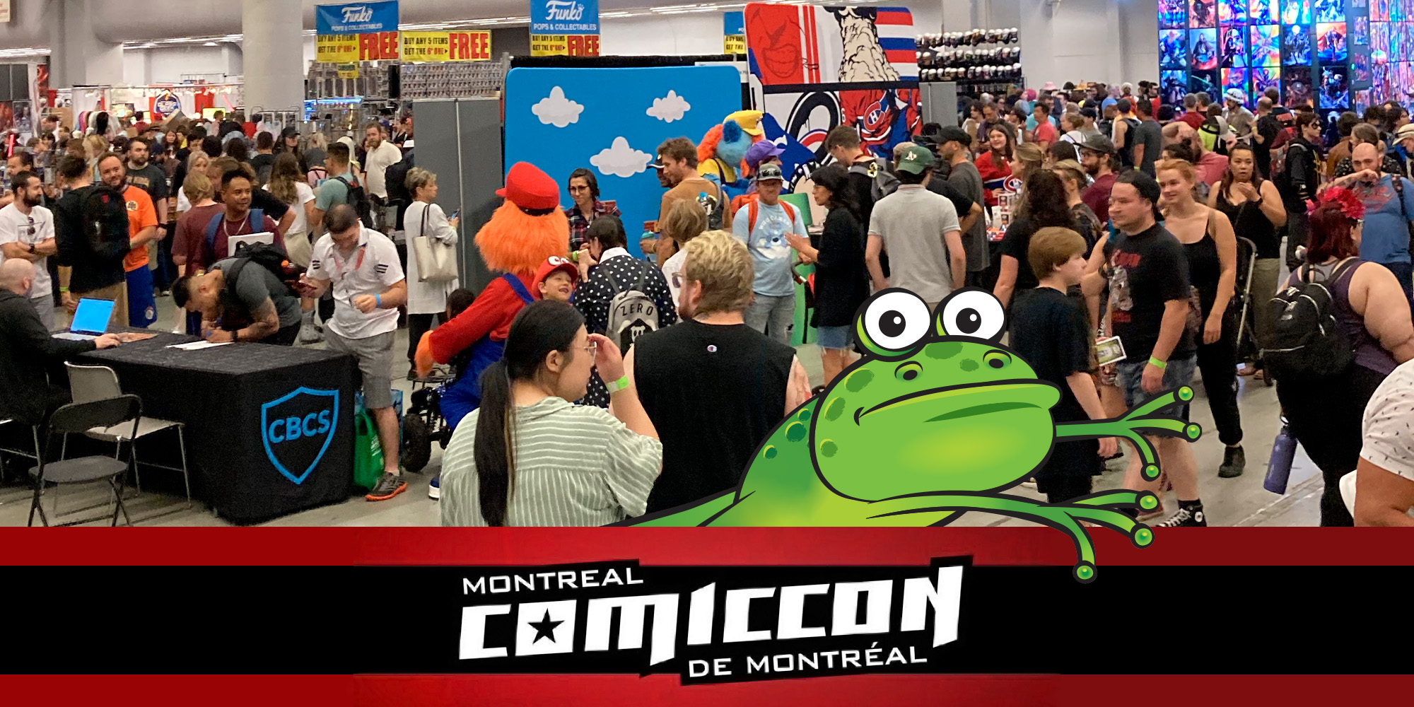 Montreal Comiccon Crowd Header